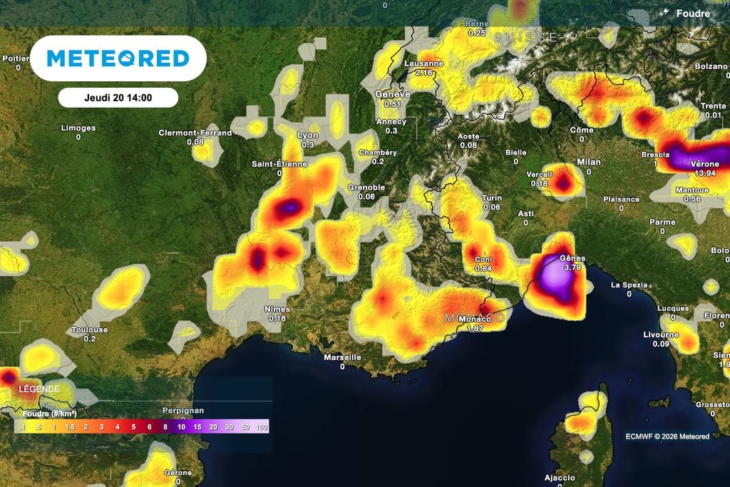 De orages localement violents attendus ce jeudi après-midi. De orages localement violents attendus ce jeudi après-midi.