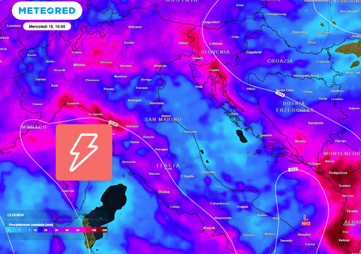 Meteo - Allerta per piogge intense, nebbia e maltempo nel nord Italia: ecco le città più colpite