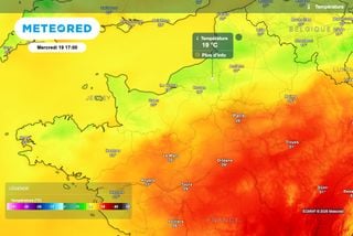 M&eacute;t&eacute;o : apport d'air oc&eacute;anique en France, les temp&eacute;ratures vont chuter demain dans ces 5 r&eacute;gions