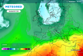 Météo : arrivée d'une masse d'air d'origine polaire sur la France. Découvrez à partir de quand à l'aide de nos cartes 
