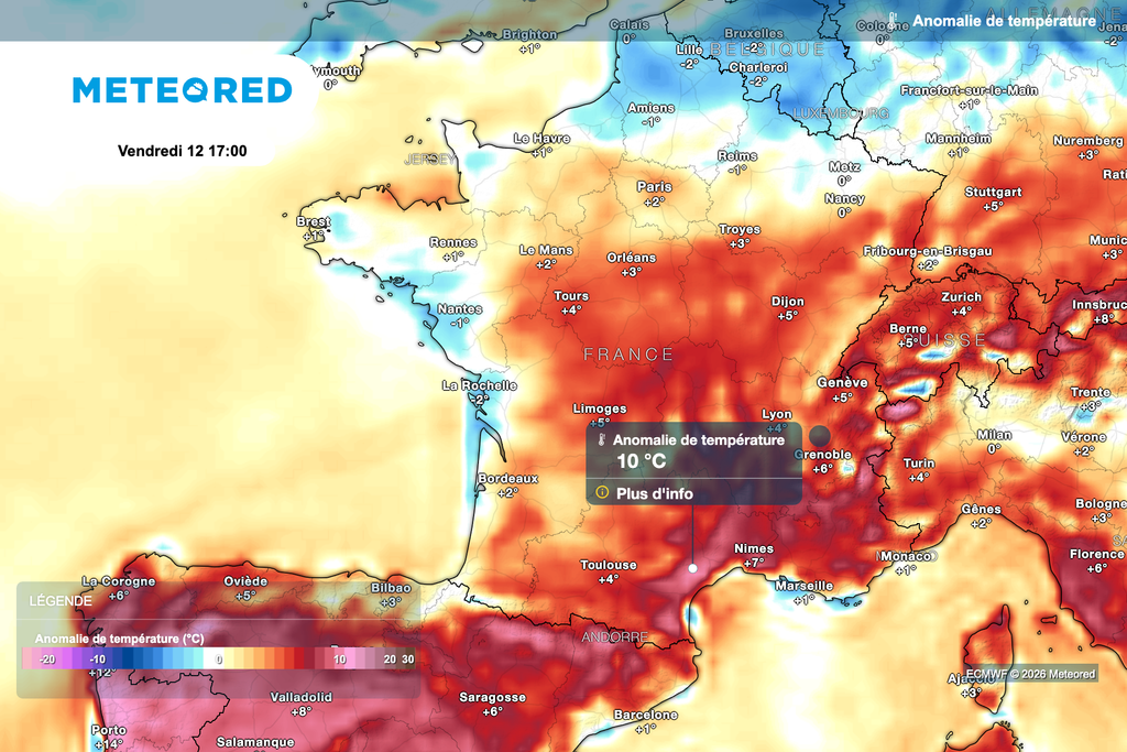 Retour de la chaleur en fin de semaine par le sud de la France ! Retour de la chaleur en fin de semaine par le sud de la France !
