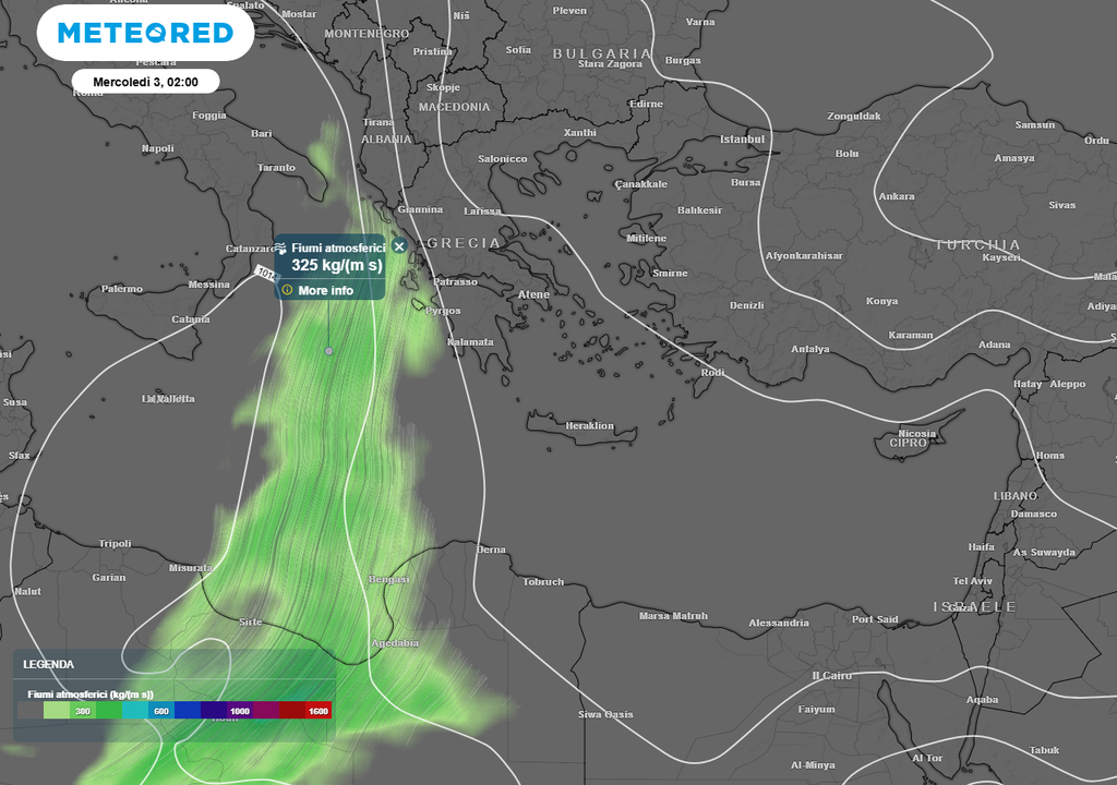 Forte maltempo. Forte maltempo.