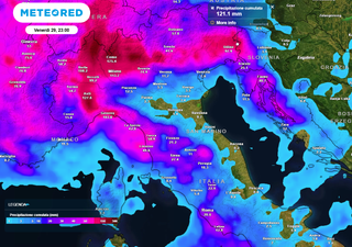 Meteo, attenzione alla giornata di venerdì 29 agosto su regioni tirreniche e Nord-Est: fino a 100 mm di pioggia