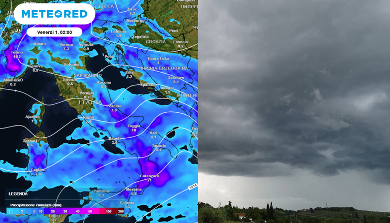 Previsioni Meteo: una grande massa d&rsquo;aria fredda si estender&agrave; sull&rsquo;Europa gioved&igrave; 30 aprile