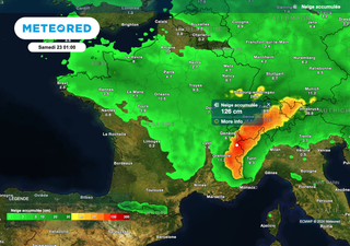 Météo : baisse spectaculaire des températures en France au cours des prochaines heures et arrivée de la neige !