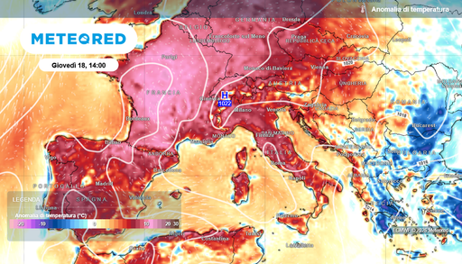 Meteo, i modelli confermano: da mercoled&igrave; 17 grande caldo in Italia, situazione anomala in Europa