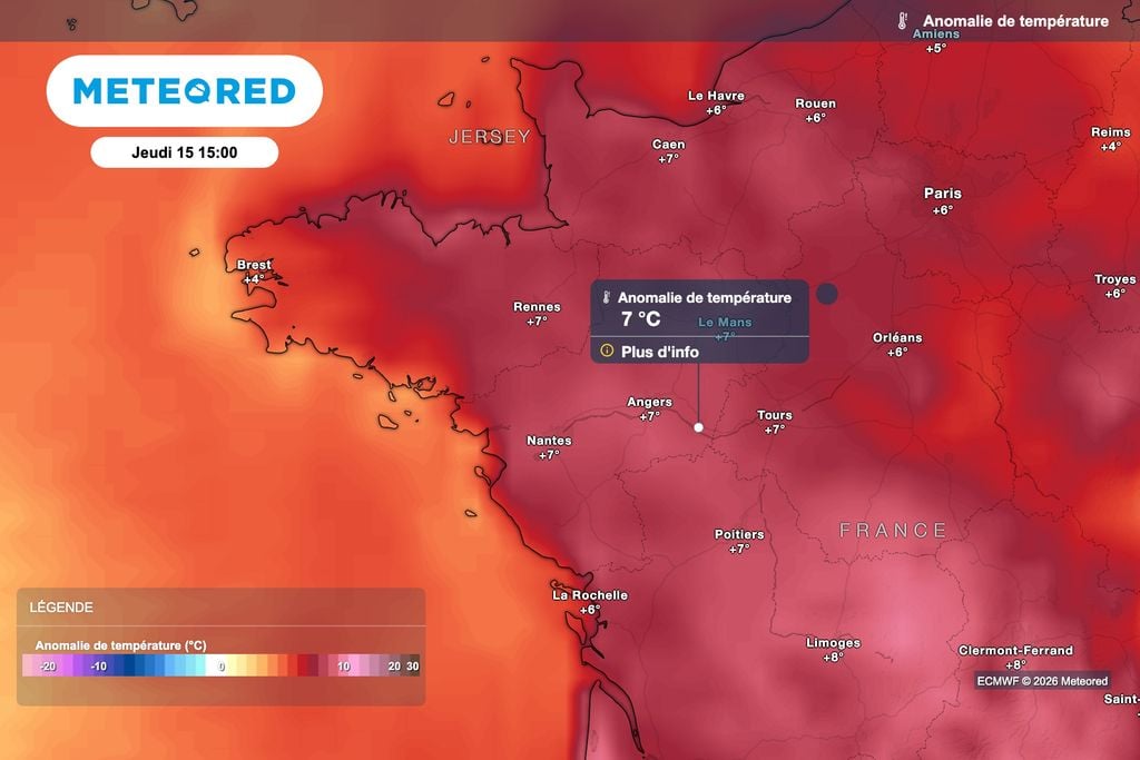 Sérieux coup de chaud ce jeudi avec des pointes à près de 27/28 degrés. Sérieux coup de chaud ce jeudi avec des pointes à près de 27/28 degrés.