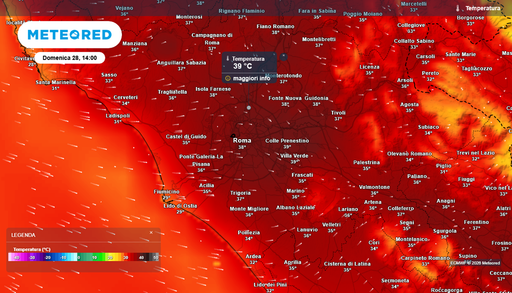 Meteo: caldo di nuovo in intensificazione, a Roma "si raggiungeranno i 40&deg;C": le mappe svelano i giorni peggiori