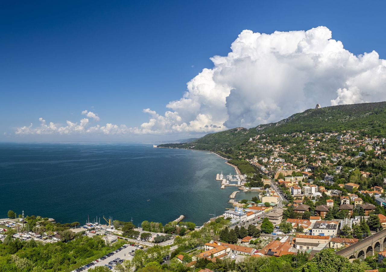Cumulonembi sul litorale triestino