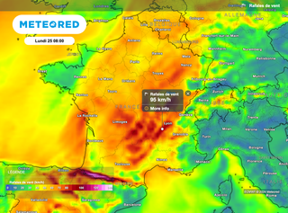 Météo cette semaine en France : des températures en nette baisse, attention à la tempête ce lundi 