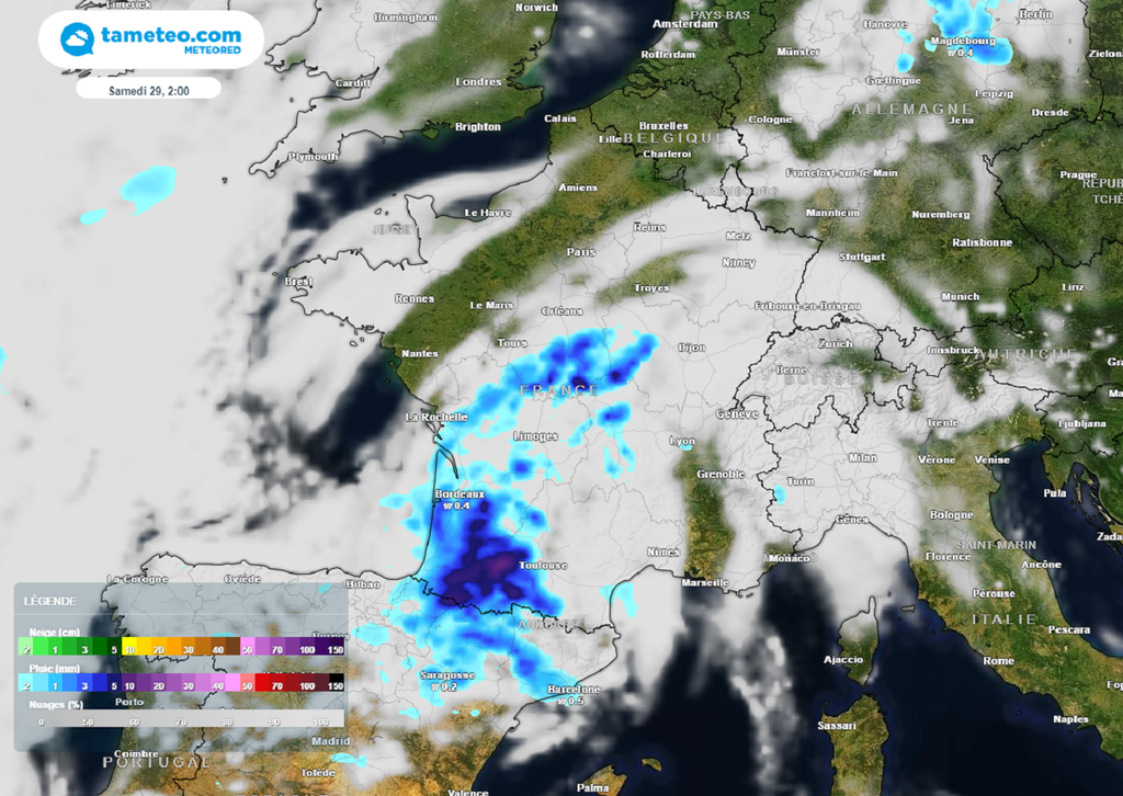 Le week-end prochain s'annonce nettement plus frais et pourrait être marqué par des orages localement violents.