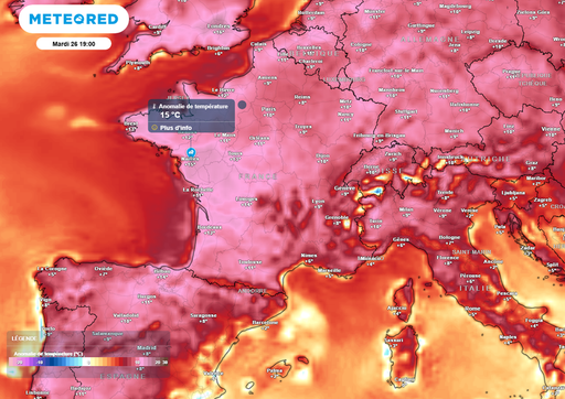 M&eacute;t&eacute;o cette semaine : l'&eacute;pisode de chaleur intense se poursuit en France, des pointes &agrave; 38&deg;C attendues