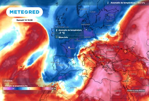 M&eacute;t&eacute;o : changement radical au niveau des temp&eacute;ratures ! Le froid polaire maritime va envahir la France le samedi 14