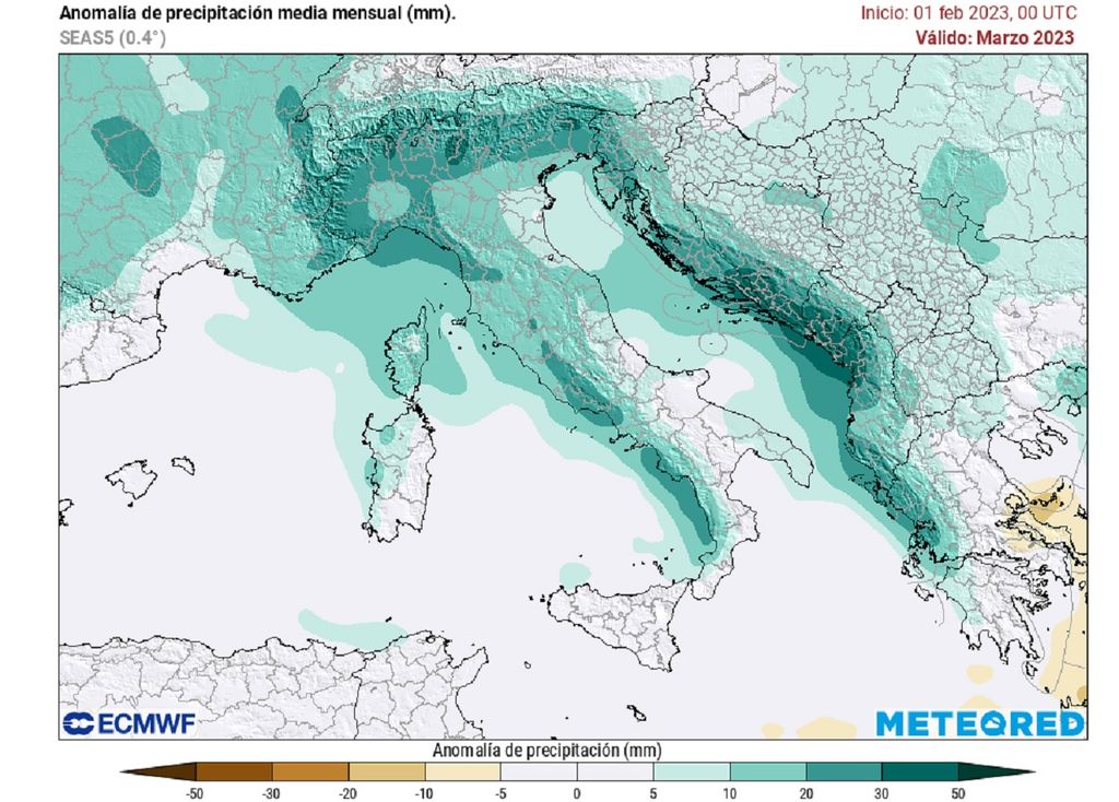 pioggia ecmwf marzo 2023 pioggia ecmwf marzo 2023