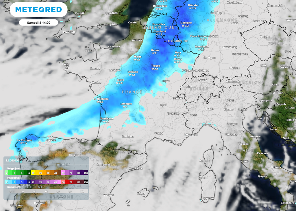 Une perturbation pluvio-venteuse active traversera le pays au cours du 1er week-end d'octobre. Une perturbation pluvio-venteuse active traversera le pays au cours du 1er week-end d'octobre.