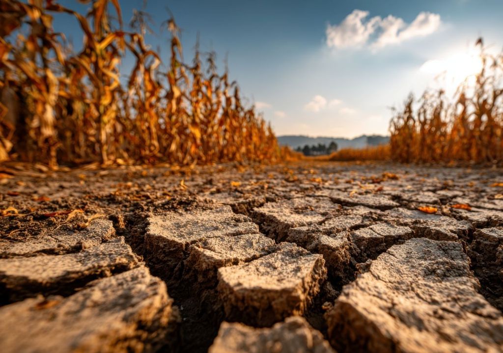 Siccità, mancanza di piogge.