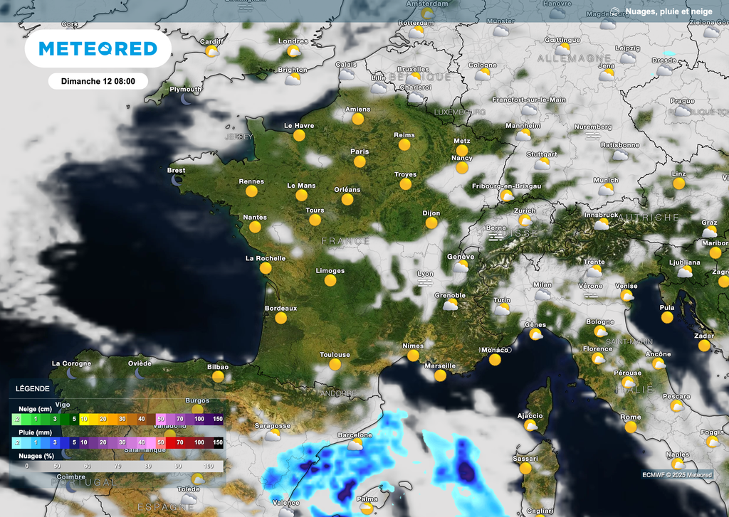Des brouillards et grisailles sont possibles en début de journée de dimanche.