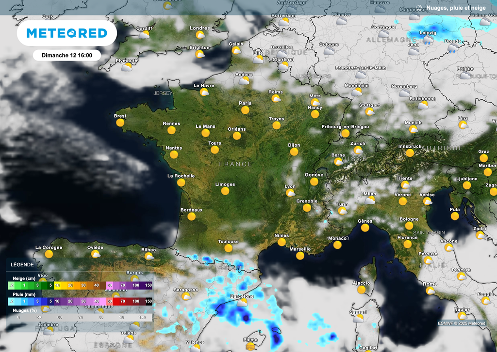 Grand soleil sur quasiment tout le pays !