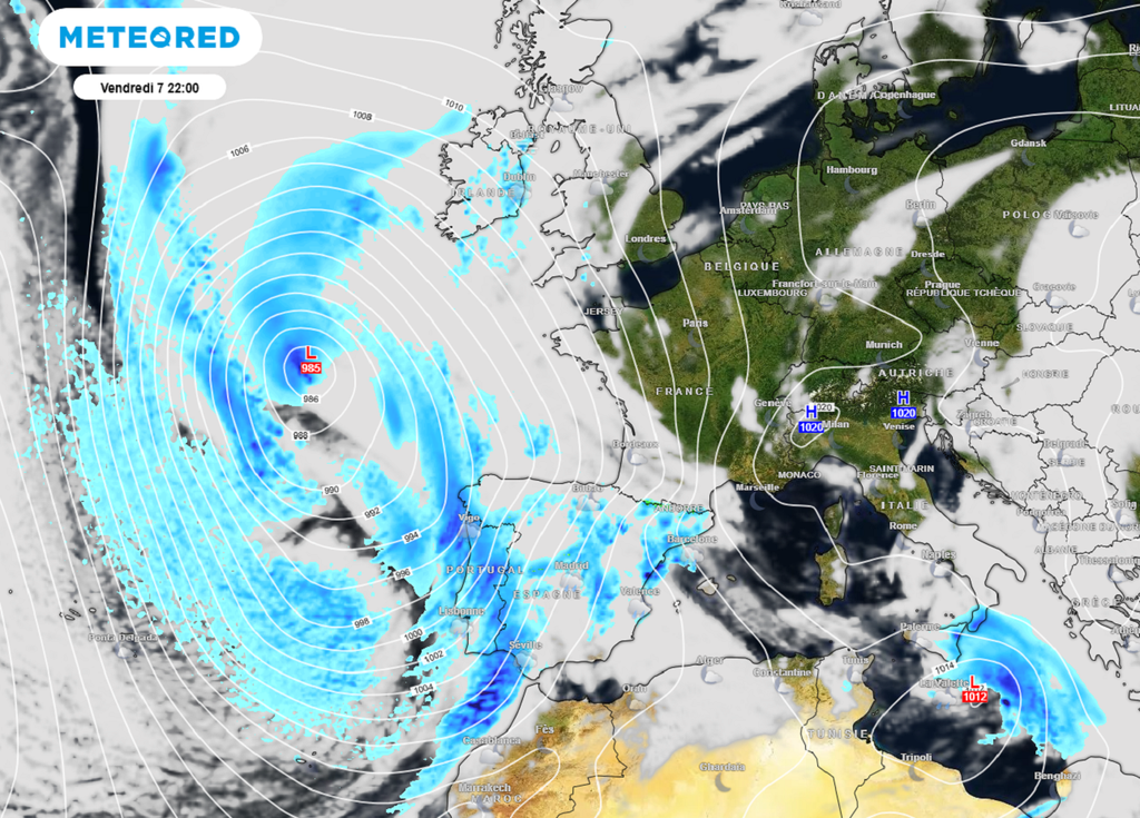 Sous l'influence d'un vaste système dépressionnaire sur le Proche Atlantique, les conditions météo se dégraderont pour le prochain week-end.
