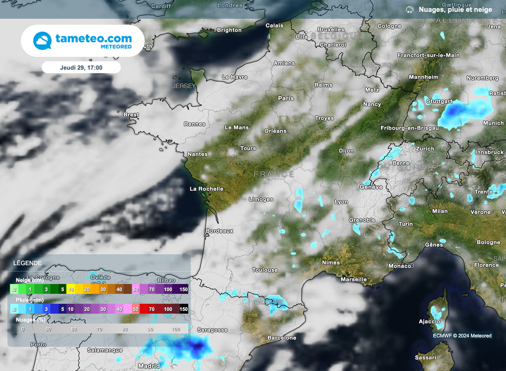 Les nuages pourront être plus nombreux par moment bien que le soleil s'annonce dans l'ensemble bien présent. Les nuages pourront être plus nombreux par moment bien que le soleil s'annonce dans l'ensemble bien présent.