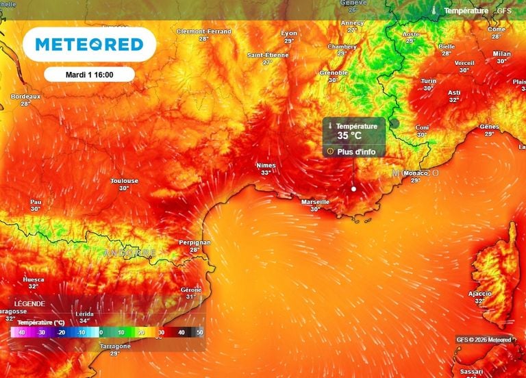 M&eacute;t&eacute;o de la rentr&eacute;e : la chaleur sera forte cet apr&egrave;s-midi sur ces r&eacute;gions fran&ccedil;aises