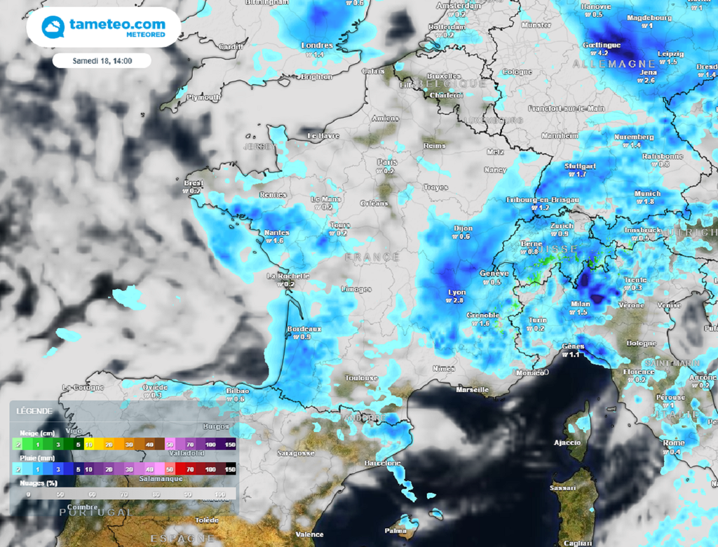 Le week-end de Pentecôte n'aura rien à voir avec celui de l'Ascension : averses et températures à peine de saison domineront...