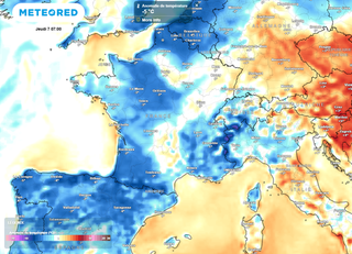 M&eacute;t&eacute;o de la semaine : des conditions agit&eacute;es en France, entre averses, orages et fra&icirc;cheur