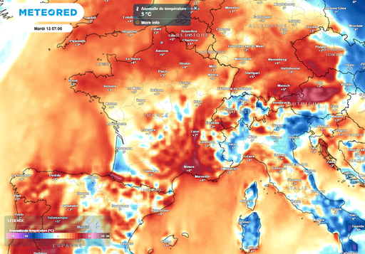 M&eacute;t&eacute;o de la semaine : l'hiver s'&eacute;loigne au profit de la douceur, la pluie souvent au rendez-vous