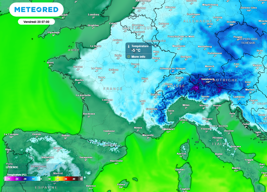 En fin de semaine, les gelées feront leur retour dans le nord et l'est du pays.