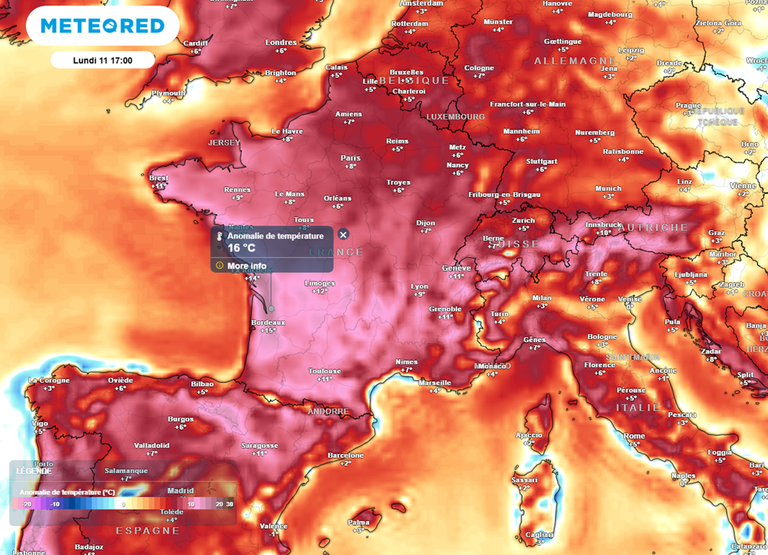 Météo de la semaine : la France touchée par une canicule exceptionnelle, jusqu'à 44°C attendus !