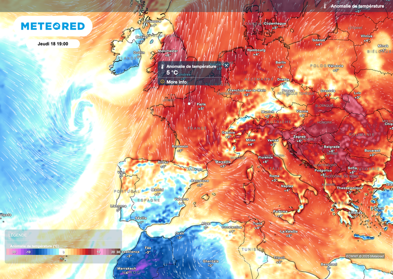Météo de la semaine prochaine en France : retour d'un généreux soleil sur la moitié nord ?