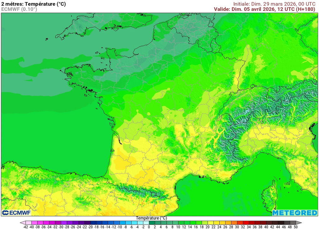 Une grande douceur qui va s'inviter par le sud de la France et sur la façade est. Une grande douceur qui va s'inviter par le sud de la France et sur la façade est.