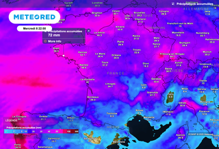 Météo : de très fortes pluies prévues en France en lien avec la tempête Floriane. Que montrent nos cartes ?