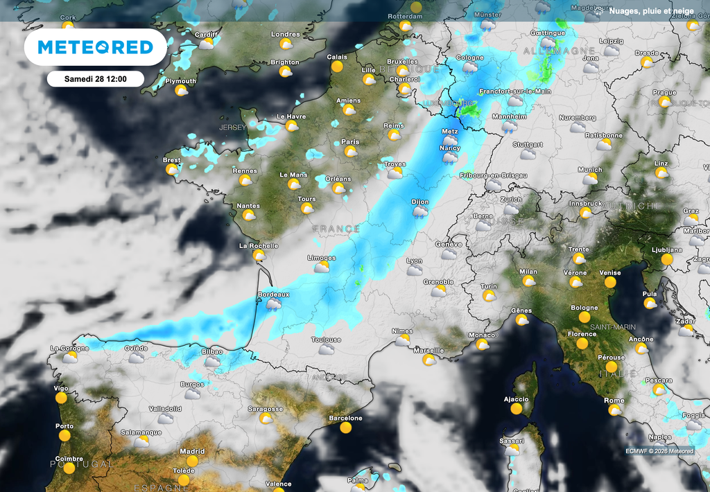 Pour ce samedi, des averses ou pluies sont prévues ! Pour ce samedi, des averses ou pluies sont prévues !