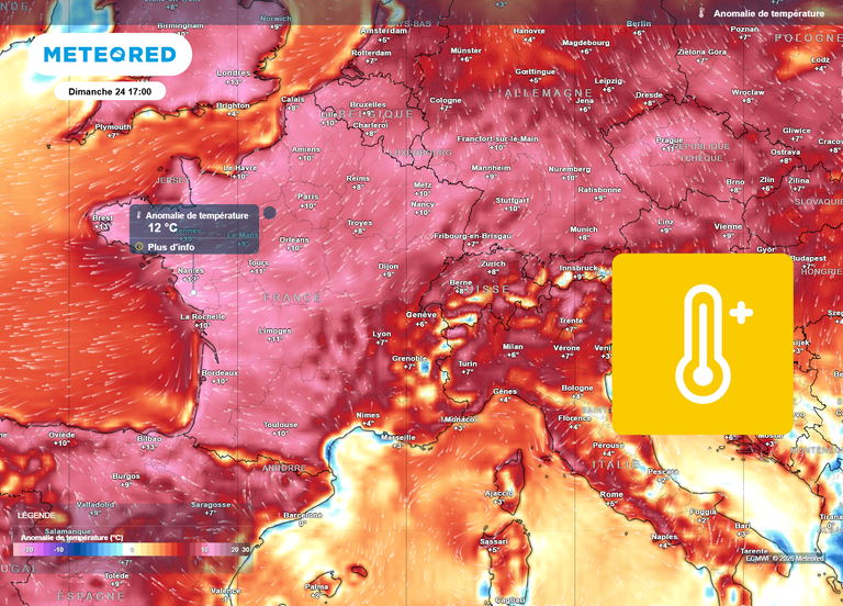 M&eacute;t&eacute;o : d&eacute;j&agrave; 73 records mensuels de chaleur battus en France, et il fera encore plus chaud ce dimanche