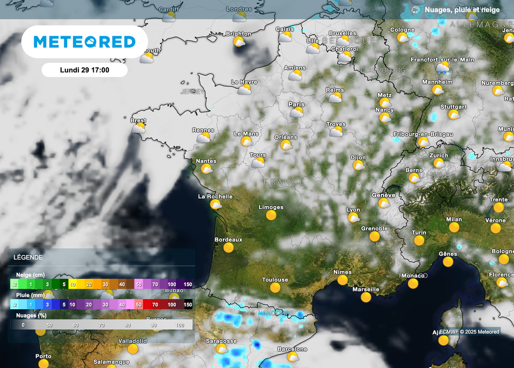 De très belles éclaircies attendues ce lundi après-midi.
