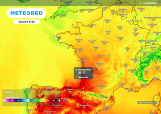 Météo : demain, samedi 6 septembre, 25 villes de France dépasseront les 25 °C avec jusqu’à 35 °C dans une ville