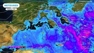 M&eacute;t&eacute;o : d&eacute;pression m&eacute;diterran&eacute;enne sur l&rsquo;Italie. D&eacute;couvrez les cons&eacute;quences attendues en France pour la Toussaint