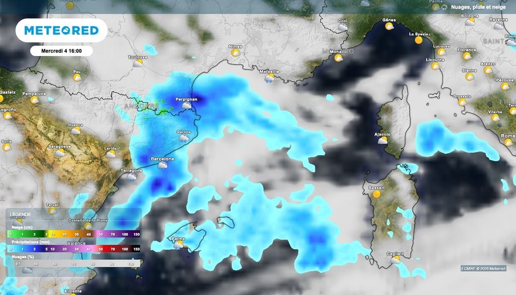 De nouvelles précipitations envisagées en milieu de semaine prochaine en Languedoc-Roussillon. De nouvelles précipitations envisagées en milieu de semaine prochaine en Languedoc-Roussillon.