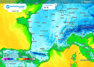 Météo : descente d'air polaire sur la France, Moscou-Paris et chute des températures : menace de vague de froid ? 