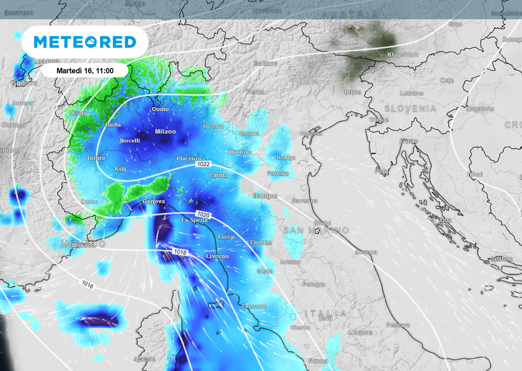 Le piogge in arrivo Martedì scalzeranno l'inquinamento e le nebbie. Le piogge in arrivo Martedì scalzeranno l'inquinamento e le nebbie.