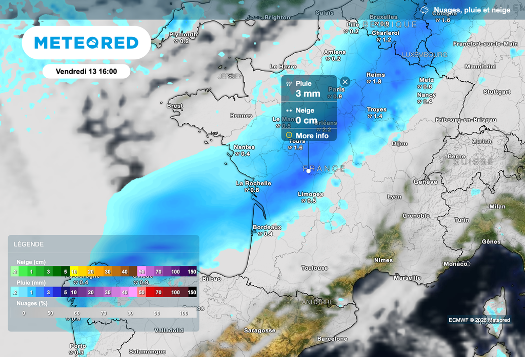 Une nouvelle perturbation attendue vendredi !