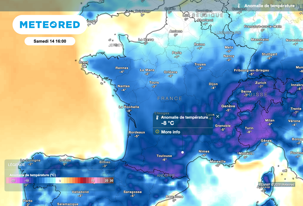 Ambiance plus hivernale attendue pour le week-end avec le retour de la neige en montagne !