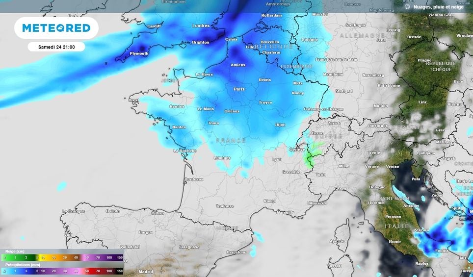 La journée du samedi 24 octobre sera copieusement arrosée dans le nord de la France