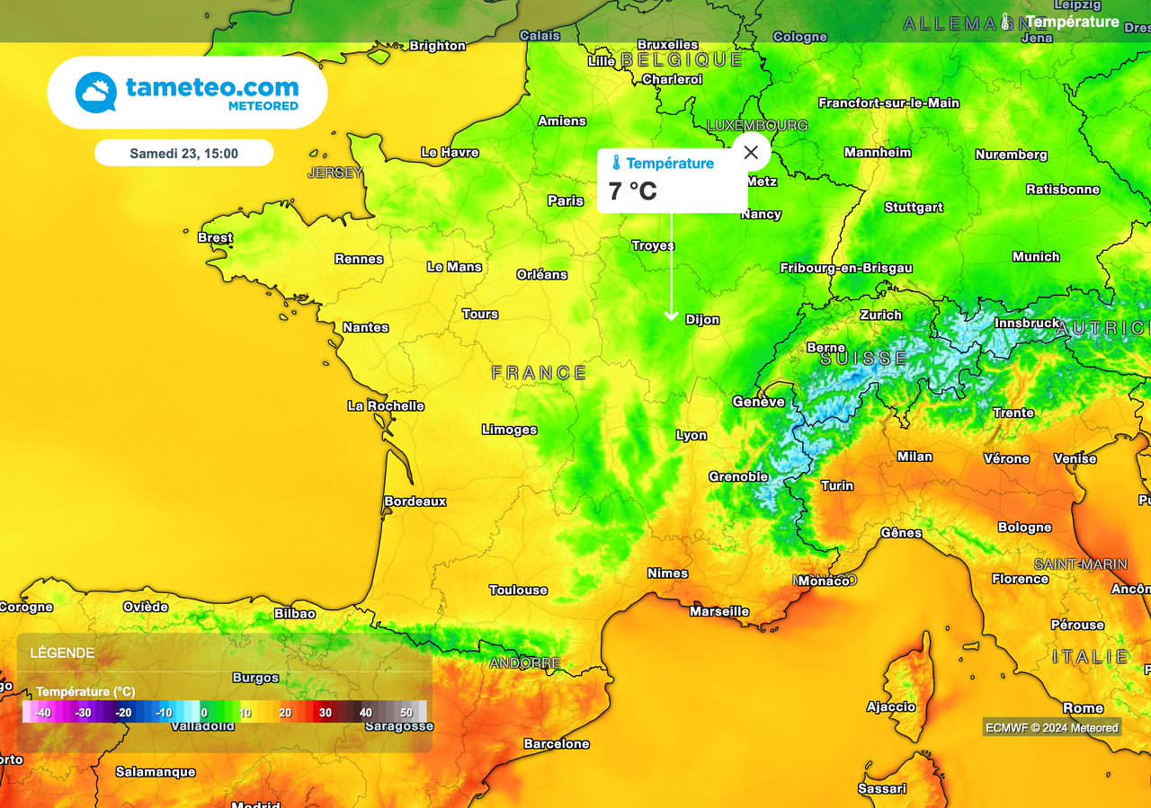 Météo Du Week-end En France : Chute Brutale Des Températures Et Retour ...