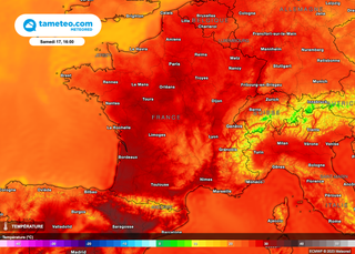 Météo du week-end en France : pic de chaleur samedi ! Quelles régions touchées par les orages violents dimanche ?