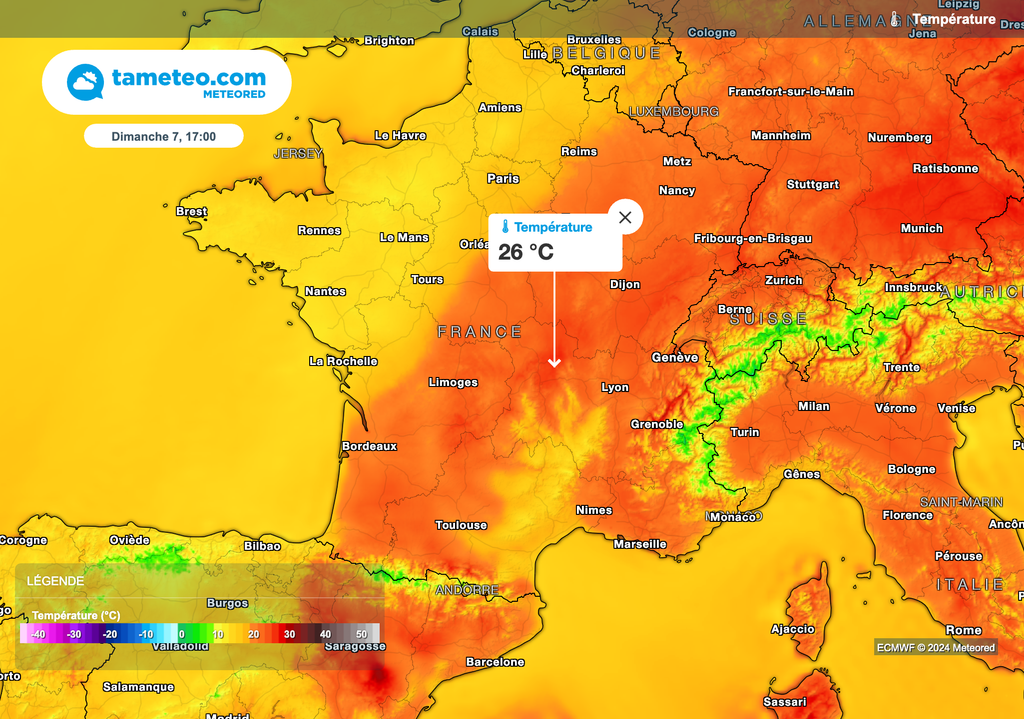 Météo Du Week-end En France : Incroyablement Chaud Samedi ! La Chute ...