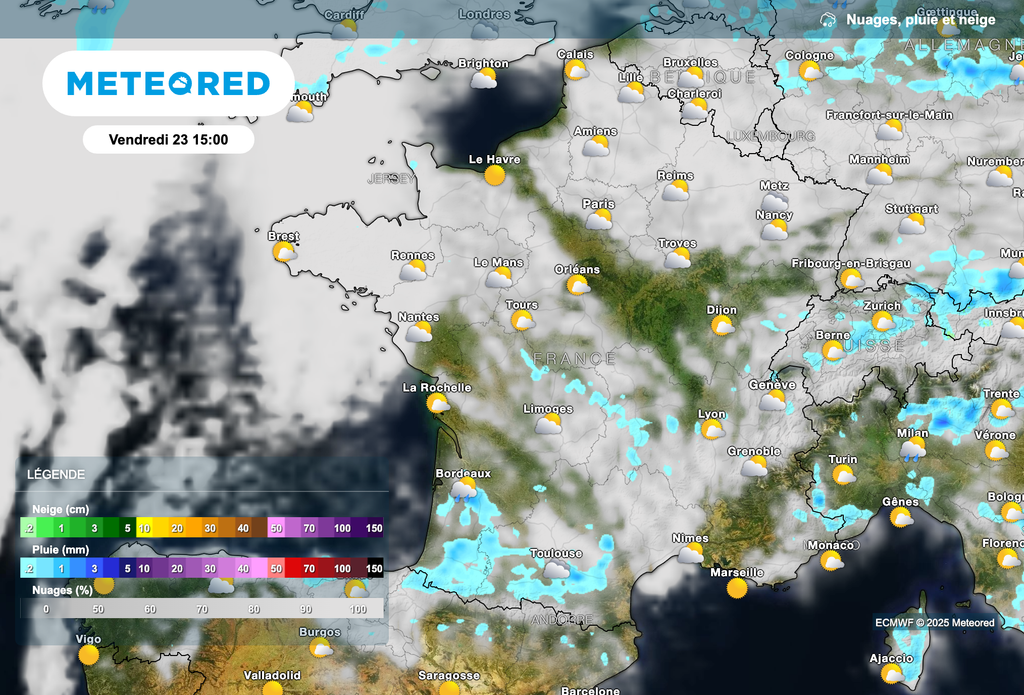 Météo de ce vendredi après-midi. Météo de ce vendredi après-midi.