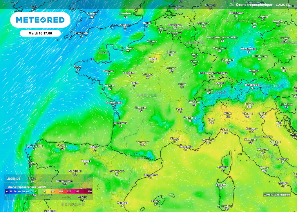 Une pollution à l'ozone qui se formera en cours de semaine. Une pollution à l'ozone qui se formera en cours de semaine.