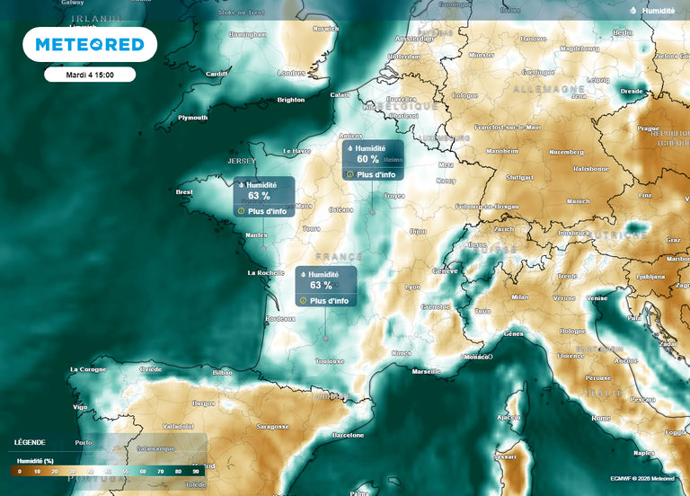 M&eacute;t&eacute;o en France : la chaleur devient humide, d&eacute;couvrez pourquoi elle est plus difficile &agrave; supporter